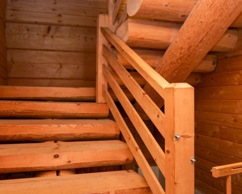 Kłobuck, ul. Leśna | Dom z bali w Kłobucku