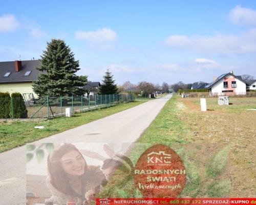 Działka budowlana, media 100 %