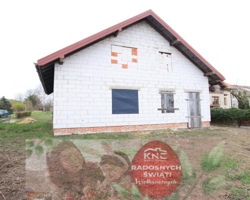 Dom stan surowym wszystkie media Lisów g. Lubartów