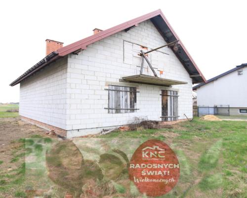 Dom stan surowym wszystkie media Lisów g. Lubartów