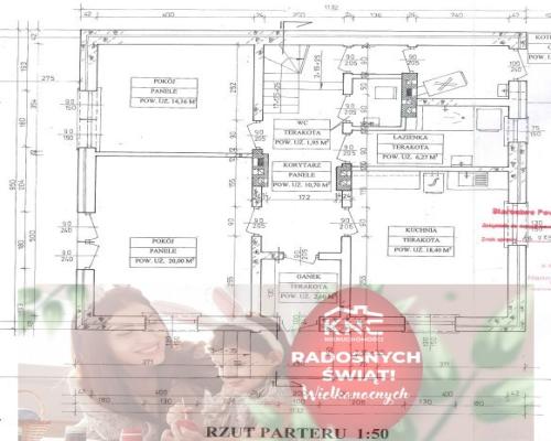 Dom stan surowym wszystkie media Lisów g. Lubartów