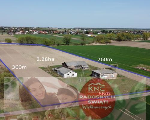 Działka 2,3 h wraz z domem ul. Bławatkowa, Lublin.