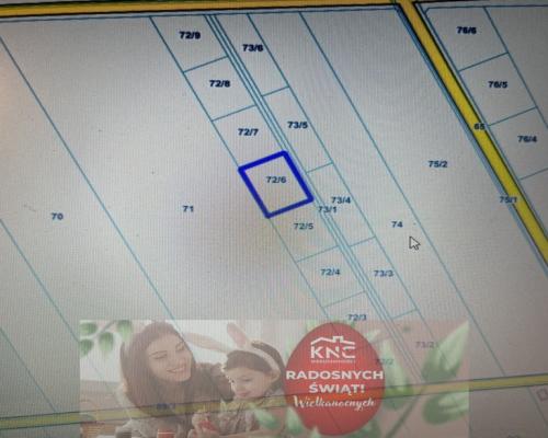 Działka z WZ w Wólce Gonciarskiej gm. Kazanów.