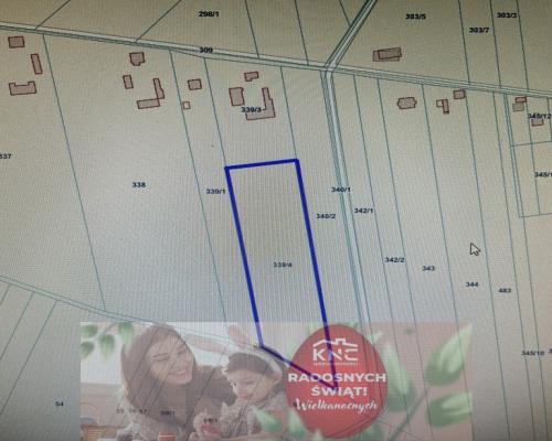 Działka 14816 m2 z WZ w gm. Przyłęk pow. Zwoleń.