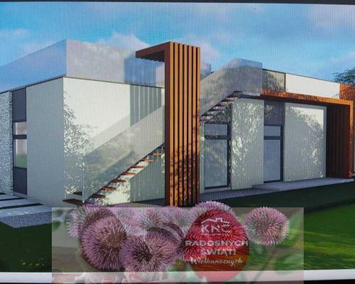 Gm. Wąwolnica - 100ar z projektem domu.