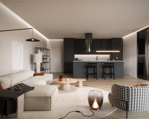 Popów | Nowe mieszkanie | 3 pokoje | ogródek