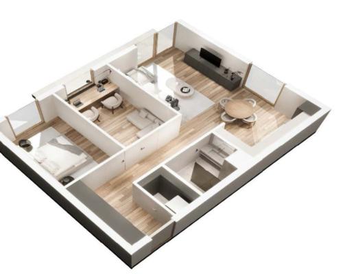 Popów | 3 pokoje | 2 piętro | taras