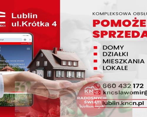 Atrakcyjna działka usługowa, media, blisko Lublina