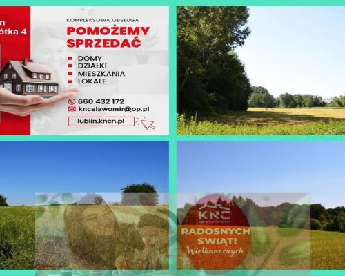 Działka rolno-budow. z szybkim dojazdem do Lublina