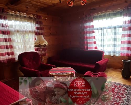 Częstoborowice - Dom z bali z dużą działką