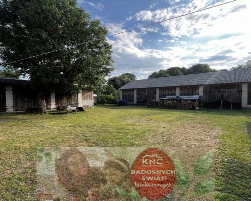 Bielsko- dom z działką, stawem i zabudowaniami