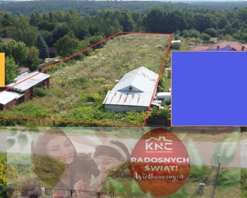 Działka z MPZP 0,54 ha w Bronowicach gm. Puławy..