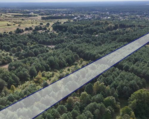 Choroń, ul. Poległych | Działka na sprzedaż