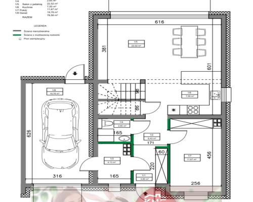 Dom z garażem i działką w cenie mieszkania