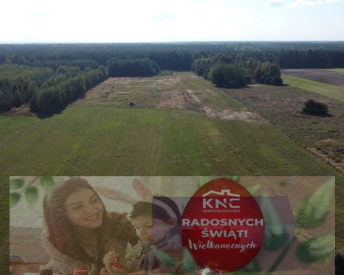 Działka o pow.  2,012 ha w Rudkach gm. Przyłęk.