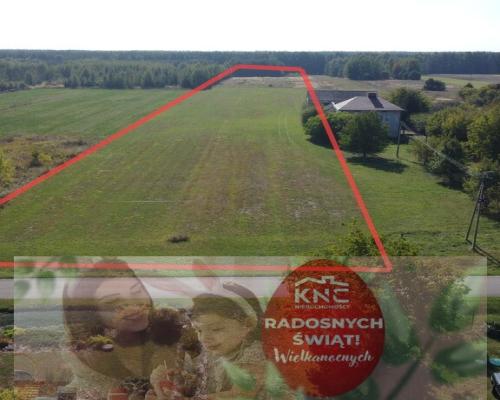 Działka o pow.  2,012 ha w Rudkach gm. Przyłęk.