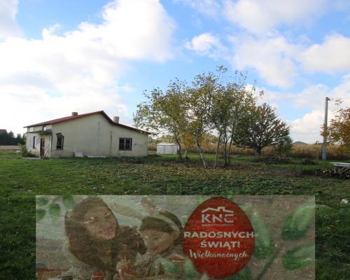 Domek na działce 17 ar Pólko/Nasutów (10km Lublin)