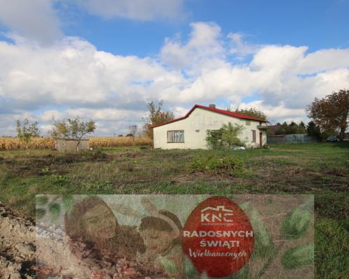 Domek na działce 17 ar Pólko/Nasutów (10km Lublin)