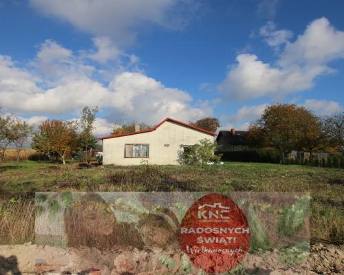 Domek na działce 17 ar Pólko/Nasutów (10km Lublin)