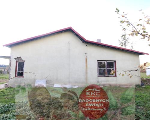 Domek na działce 17 ar Pólko/Nasutów (10km Lublin)