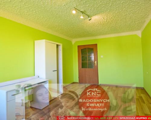 Blisko Nałęczowa, 3 pokoje z garażem i działką.