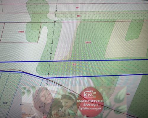 Działka o  pow. 1,63 ha w Karolowie gm. Chotcza.