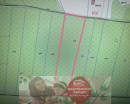 Działka o pow. 2,08 ha w m. Kawęczyn gm. Ciepielów