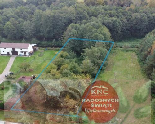 Działka 1441 m2 prze drodze 747 w Lipie Miklas.