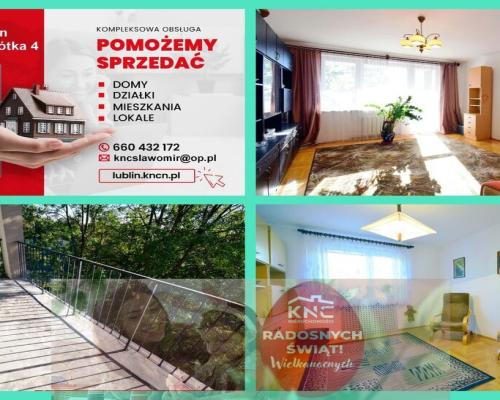 Mieszkanie 3 pokoje z pięknym balkonem, d. zieleni