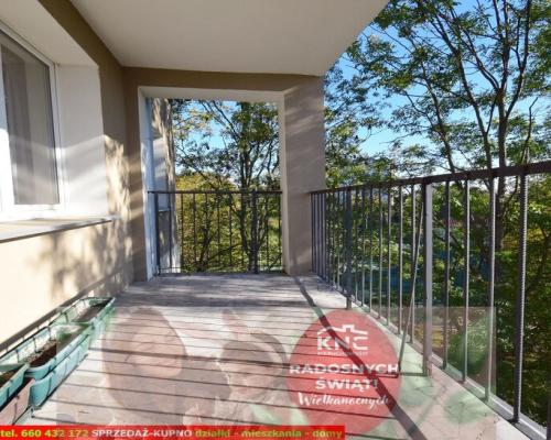 Mieszkanie 3 pokoje z pięknym balkonem, d. zieleni