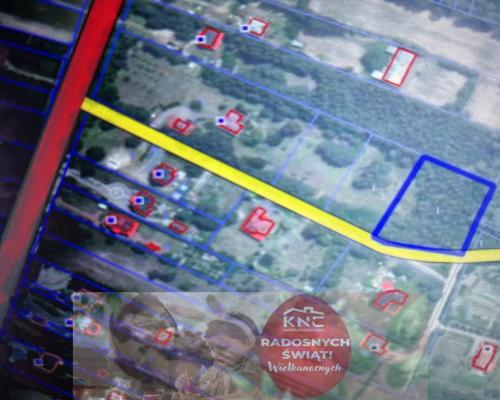 Działka budowla 3117 m2 w Kowali gm. Puławy.