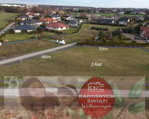 Kalinówka, 23ar, budowlana, media