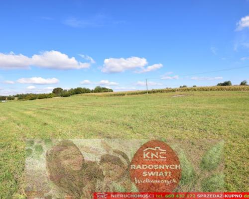 5 działek budowlanych blisko Lublina, wydane WZ.