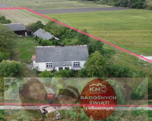 Siedlisko na dużej działce w Dobrucie gm. Orońsko.