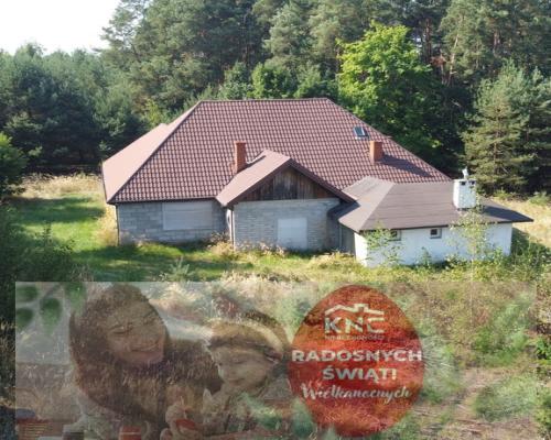 Dom na dużej działce w Świesielicach gm. Ciepielów
