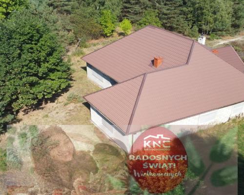 Dom na dużej działce w Świesielicach gm. Ciepielów