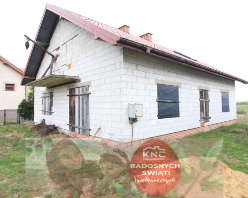 Dom stan surowym wszystkie media Lisów g. Lubartów