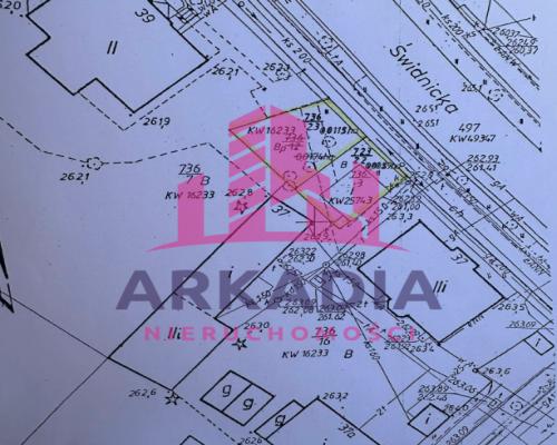 Kiosk handlowo-usługowy z działkami – Dzierżoniów