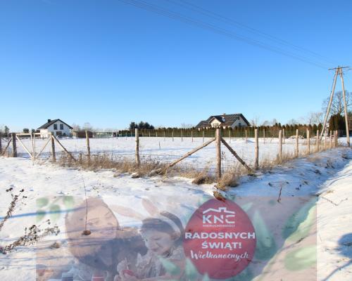 Działka budowlana ok. 15ar Skrobów wszystkie media