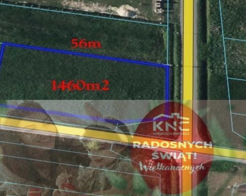 Działka budowlana ok. 15ar Skrobów wszystkie media