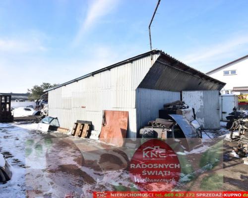 Działka usługowa pod wiele działalności.