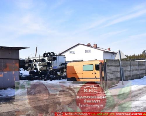 Działka usługowa pod wiele działalności.