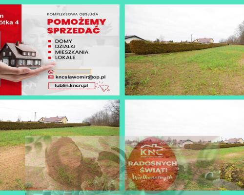 Działka budowlana (WZ) wszystkie media.