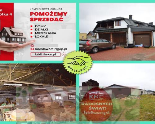 Hala produkcyjno-warsztatowa/magazyn blisko Lublin