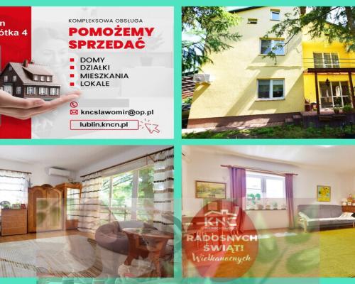 Zadbany dom do zamieszkania, ładna działka.