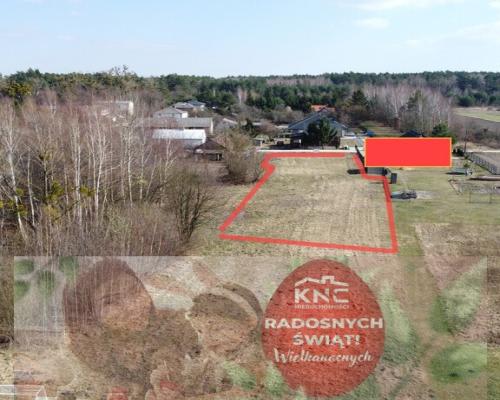 Działka 0,25 ha budowlana w Uściążu gm. Karczmiska