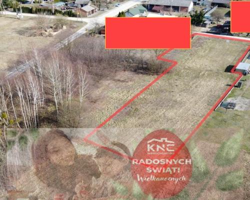 Działka 0,25 ha budowlana w Uściążu gm. Karczmiska