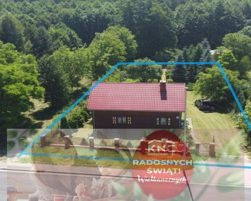 Dom na pięknej działce w Lipie Miklas gm. Lipsko.