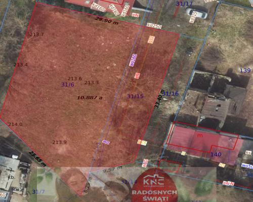 Działka inwestycyjna. Lublin. Rogatka Warszawska.