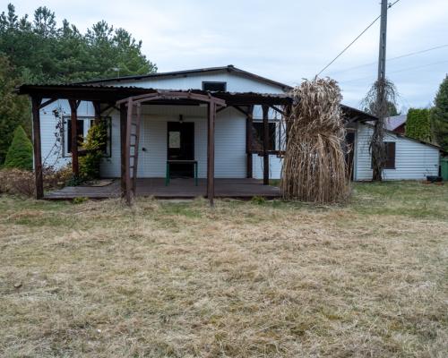 Pietrzaki, Fiołkowa | Drewniany dom na sprzedaż